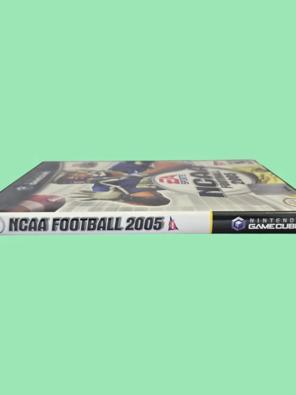 NCAA Football 2005 (Nintendo GameCube, 2004) Disk & Case